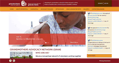 Desktop Screenshot of grandmothersadvocacy.org